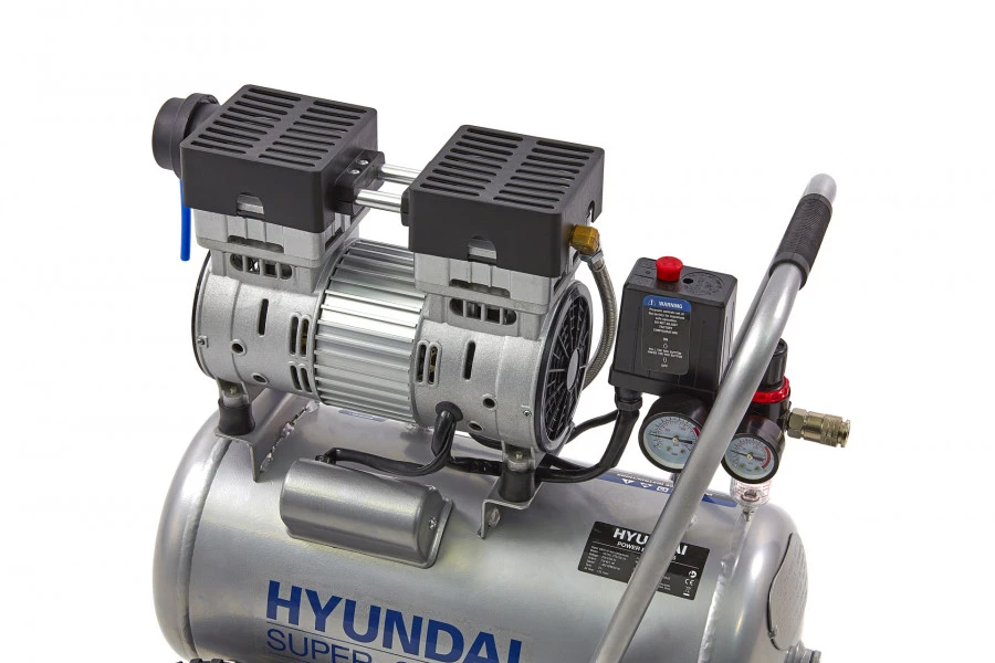Hyundai 24 Liter Professionele Low Noise Compressor - Image 4