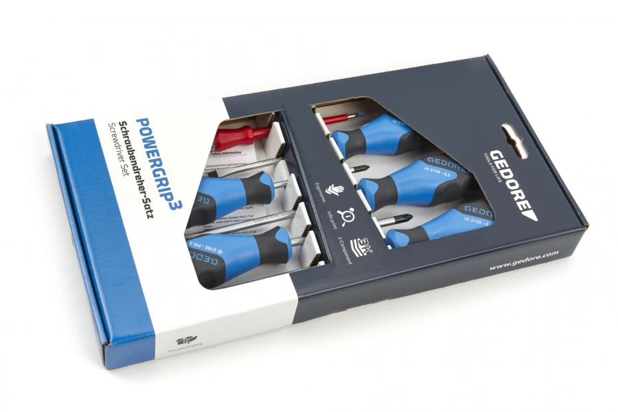 Gedore C 2150-60 PH-06 Century 6-delige Schroevendraaierset - 3106411 - Image 3