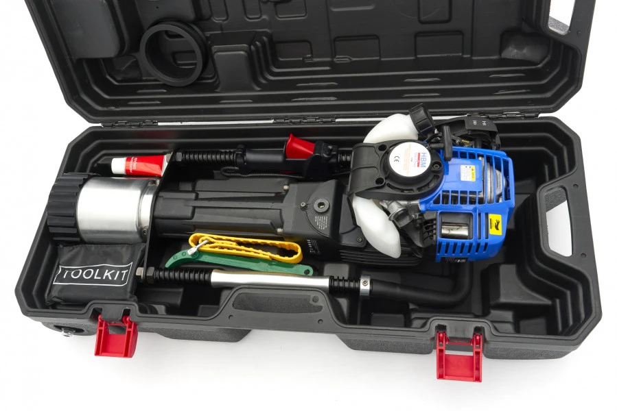 HBM Professionele Benzine Palenrammer, Heimachine 4-Takt 38 Cc, 120 Mm - Image 15