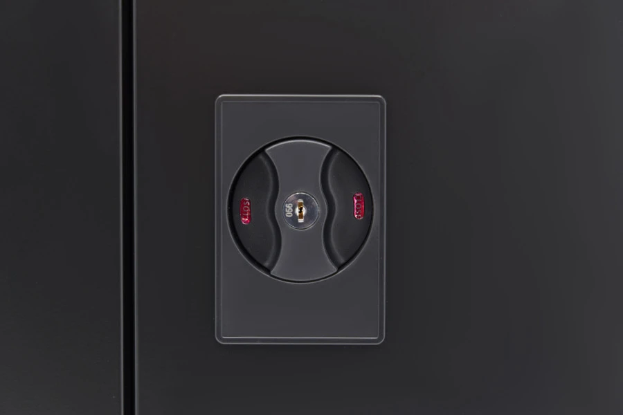 HBM Profi Gereedschapskast 90 X 45 X 90 Cm. Met 3 Planken Zwart - Image 7