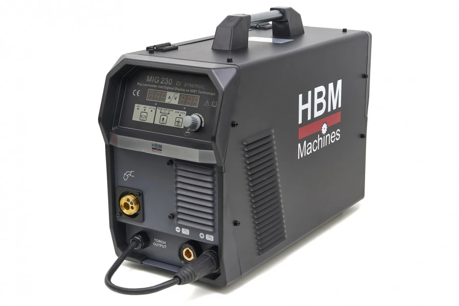 HBM 230 CI Synergic Mig Lasinverter Met Digitaal Display En IGBT Technologie - Image 3