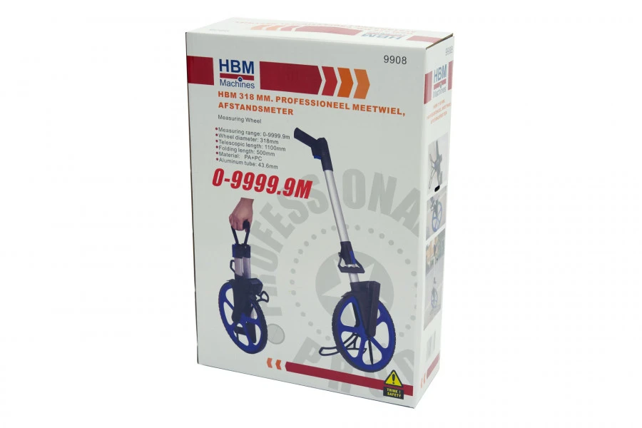HBM 318 Mm. Professioneel Meetwiel, Afstandsmeter - Image 12