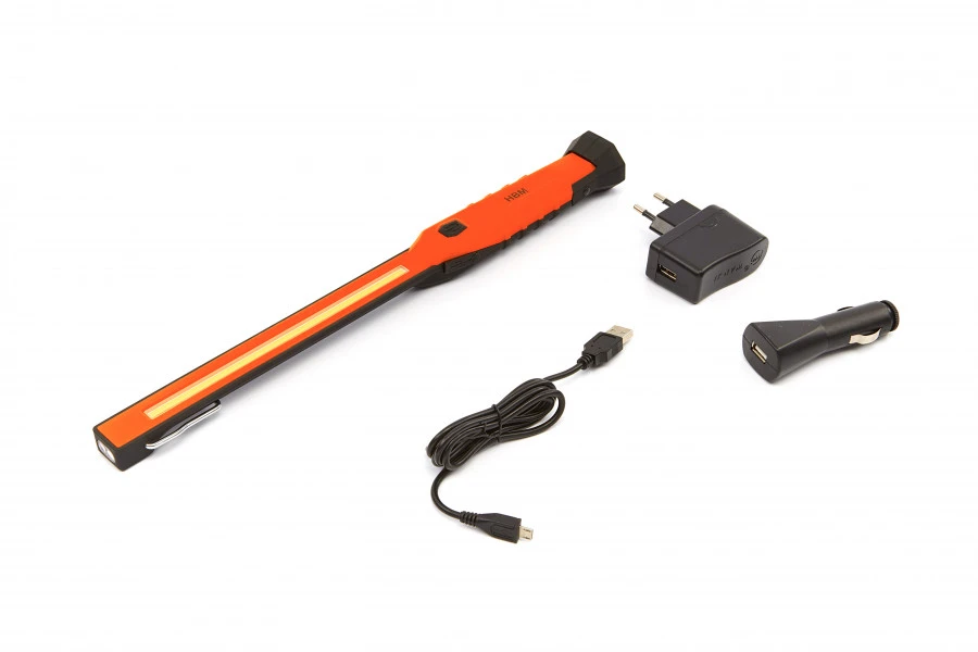 HBM Professionele Oplaadbare Extra Smalle LED Zaklamp 300 Lumen - Image 4