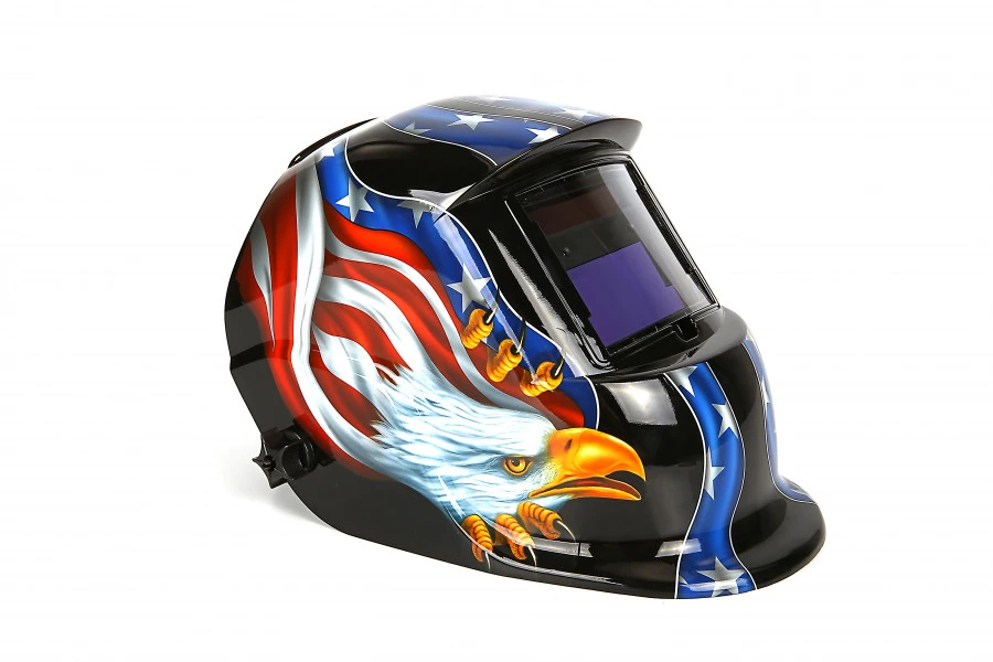 HBM Automatische Lashelm Model 9 - USA Adelaar Zwart - Image 2