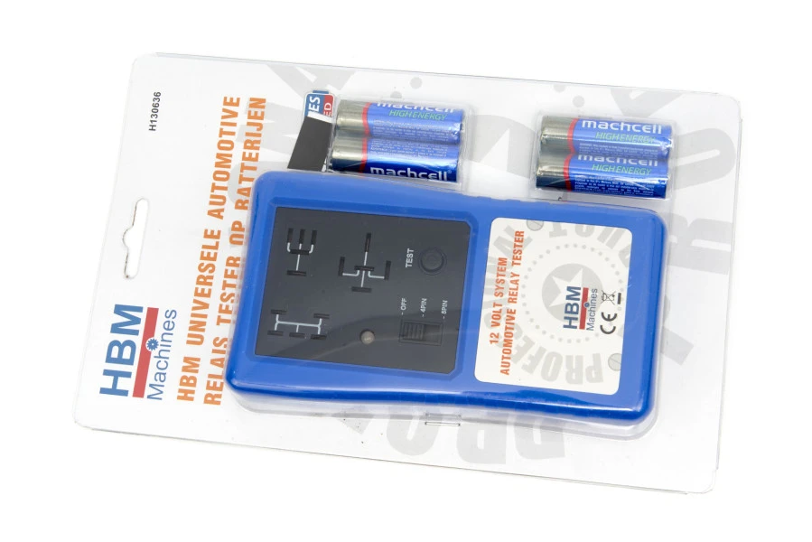 HBM Universele Automotive Relais Tester Op Batterijen - Image 4