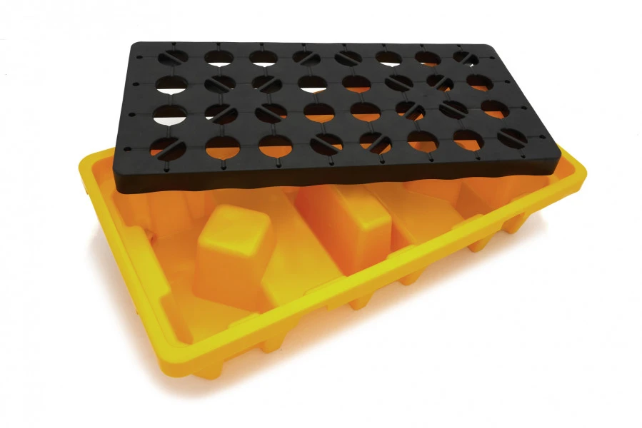 HBM 120 Liter Olievaten Opvangbak, Lekbak Voor 2 Vaten - Image 3