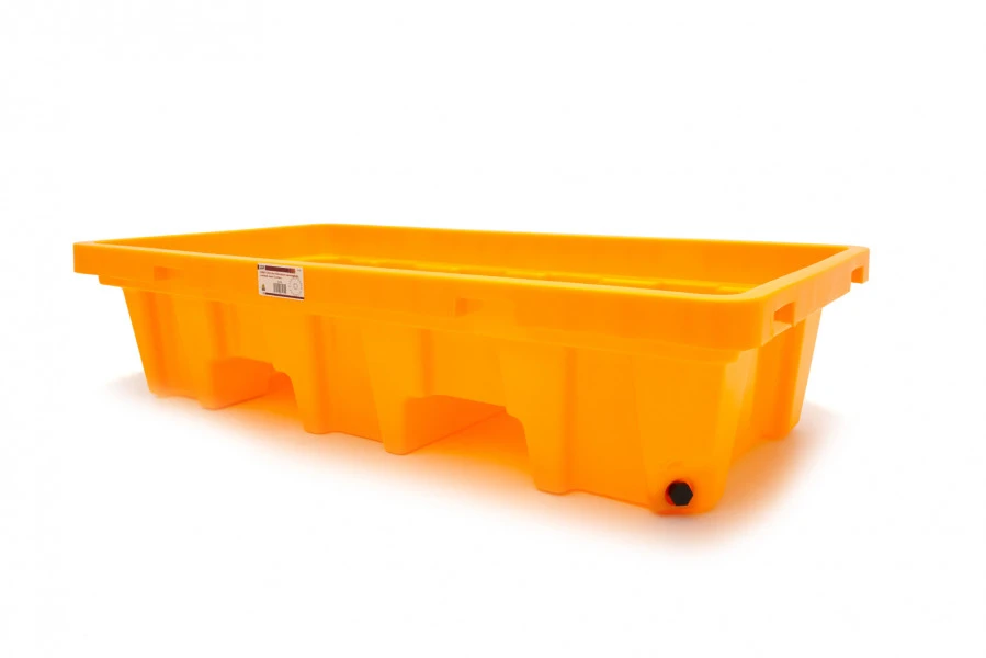 HBM 120 Liter Olievaten Opvangbak, Lekbak Voor 2 Vaten - Image 5