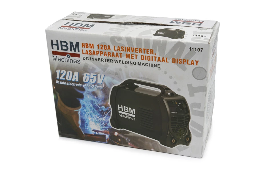 HBM 120A Lasinverter, Lasapparaat Met Digitaal Display - Image 7