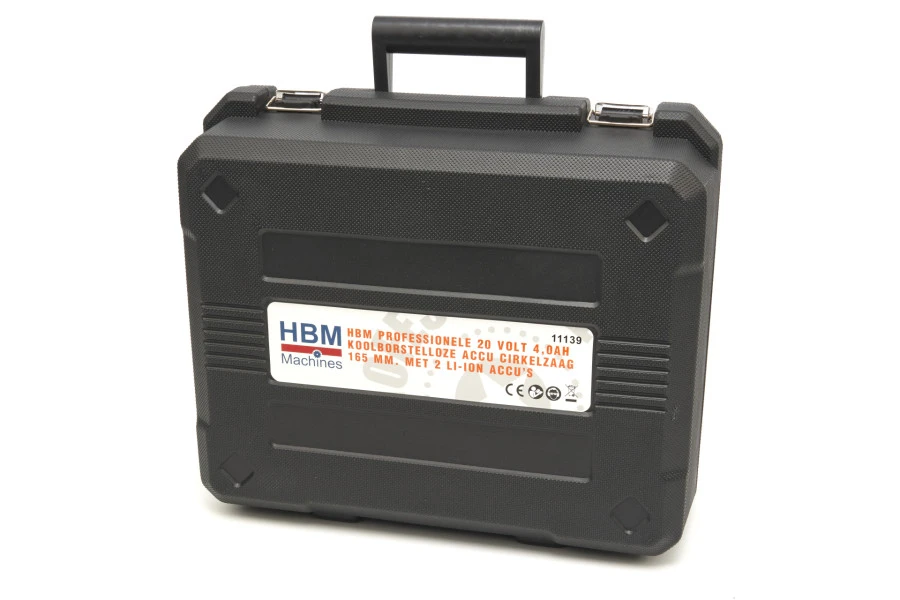 HBM Koolborstelloze Accu Cirkelzaag 165 Mm 20 Volt 4,0 Ah Power20.4 - Image 14