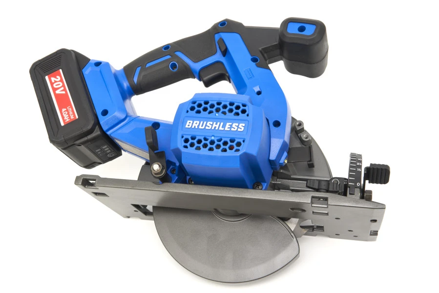 HBM Koolborstelloze Accu Cirkelzaag 165 Mm 20 Volt 4,0 Ah Power20.4 - Image 7