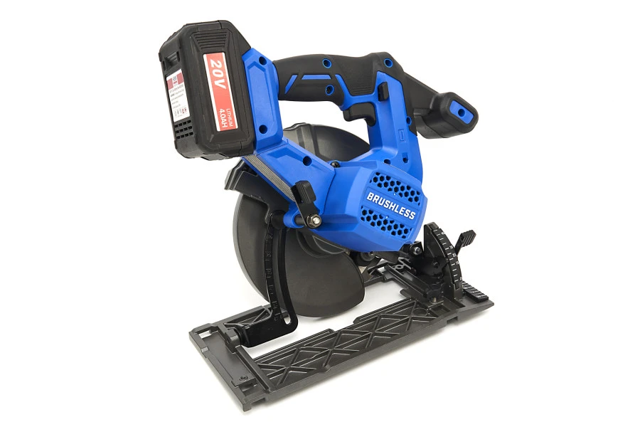 HBM Koolborstelloze Accu Cirkelzaag 165 Mm 20 Volt 4,0 Ah Power20.4 - Image 4