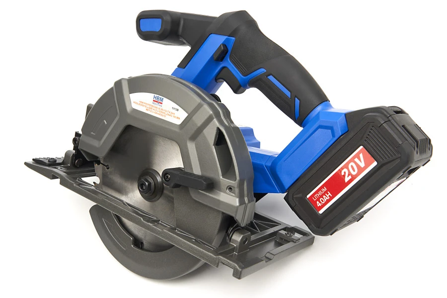 HBM Koolborstelloze Accu Cirkelzaag 165 Mm 20 Volt 4,0 Ah Power20.4 - Image 3