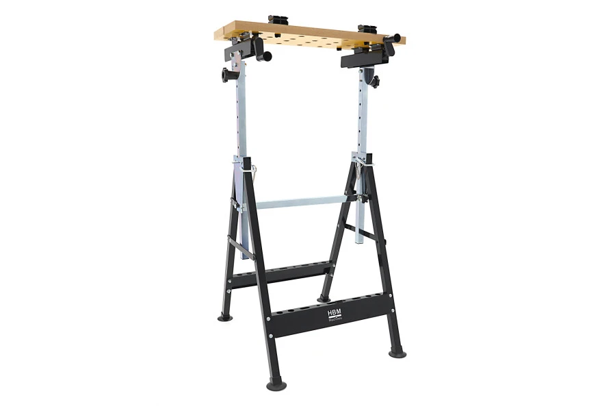 HBM Draagbare Werkbank Met In Hoogte Verstelbaar En Kantelbaar Werkblad - Image 2