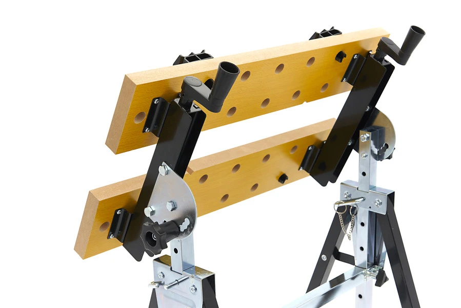 HBM Draagbare Werkbank Met In Hoogte Verstelbaar En Kantelbaar Werkblad - Image 6