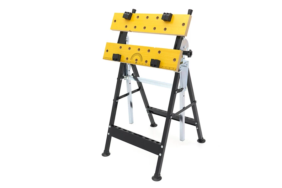 HBM Draagbare Werkbank Met In Hoogte Verstelbaar En Kantelbaar Werkblad - Image 3