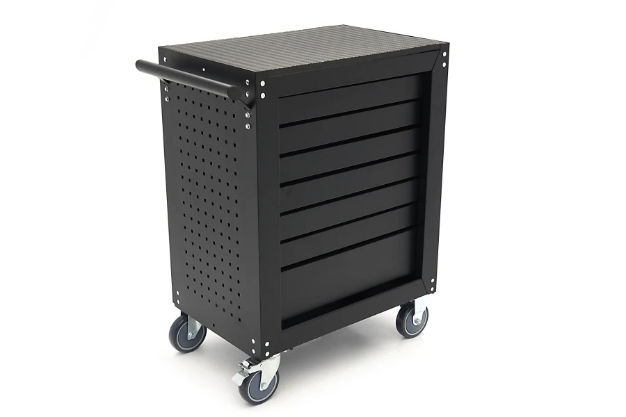 HBM Gereedschapswagen Met 7 Laden - 68 Cm - Zwart - Image 6