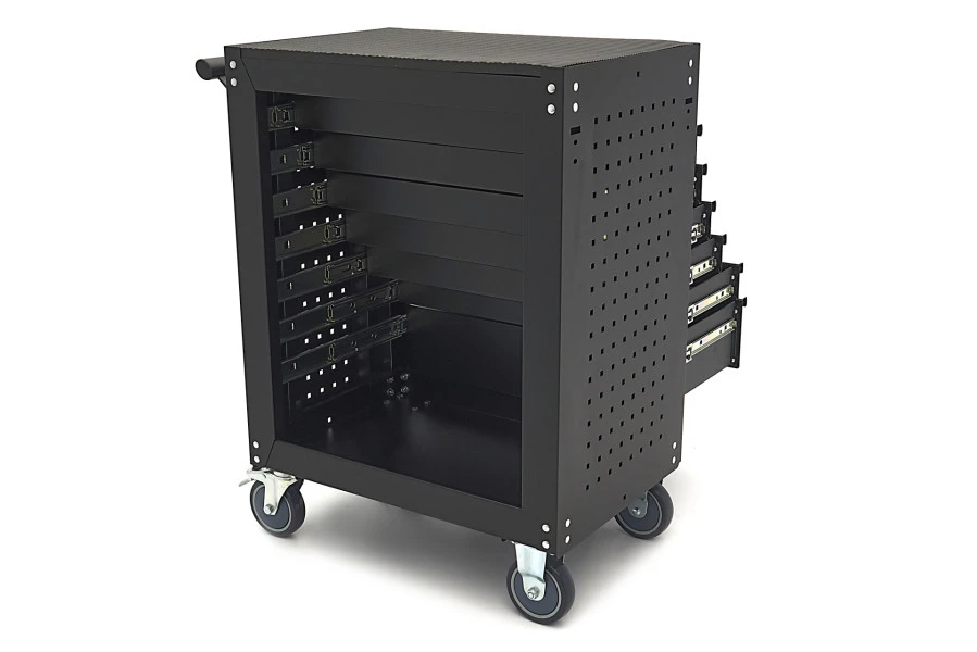 HBM Gereedschapswagen Met 7 Laden - 68 Cm - Zwart - Image 8