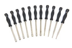 HBM 11 Delige Carburateur Schroevendraaierset, Afstelgereedschapset