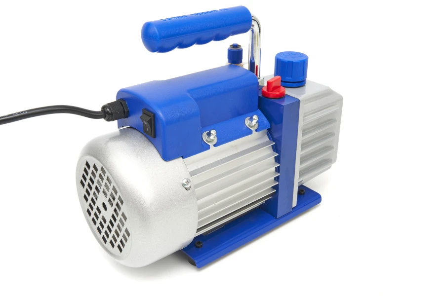 HBM Vacuümpomp 1 Traps Met 2 Voudige Manometerset 85 Liter Per Minuut - Image 3