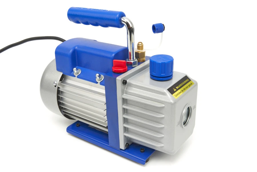 HBM Vacuümpomp 1 Traps Met 2 Voudige Manometerset 85 Liter Per Minuut - Image 4