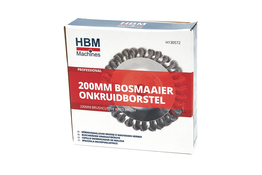 HBM 200 Mm. Onkruidborstel Voor Op Bosmaaiers - Image 4
