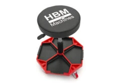 HBM Pneumatische Stoel Met 4 Uitneembare Gereedschaps Trays