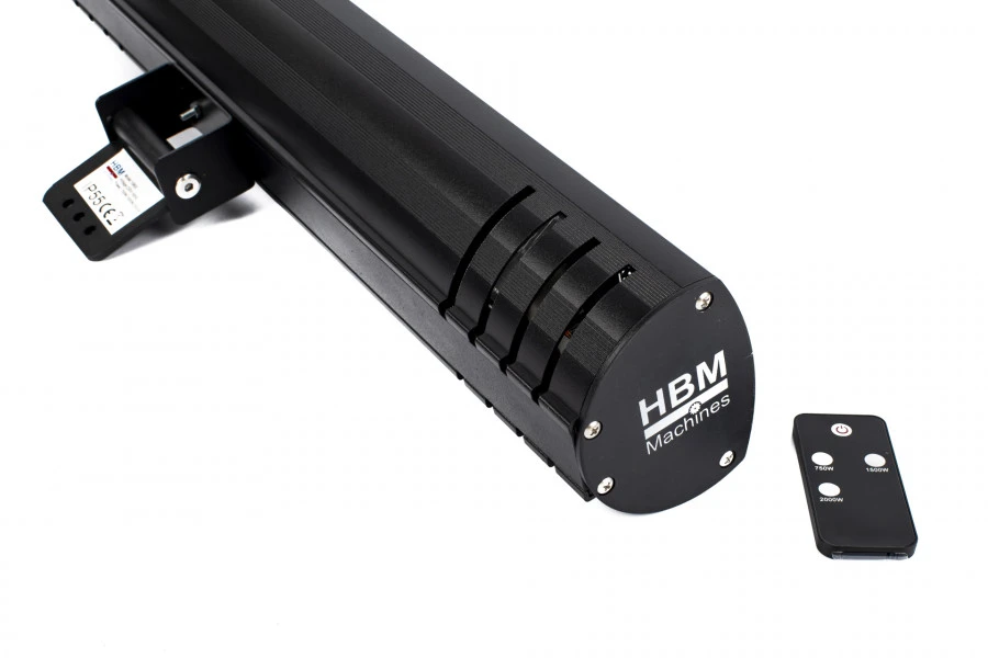 HBM Professionele 2000 Watt Terrasheater, Terrasverwarmer Met 3 Warmteniveaus En Afstandsbediening - Image 4