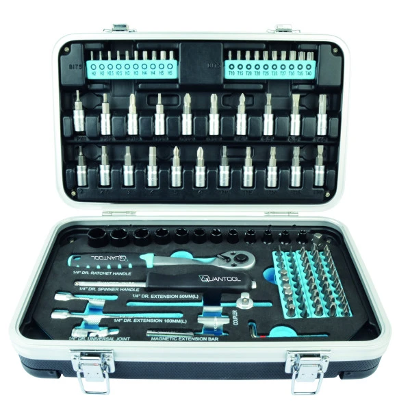 Quantool Dopsleutelset 116-delig Q25003