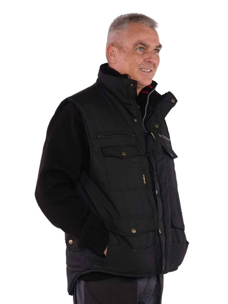 Storvik Pocket Bodywarmer Zwart - Image 5