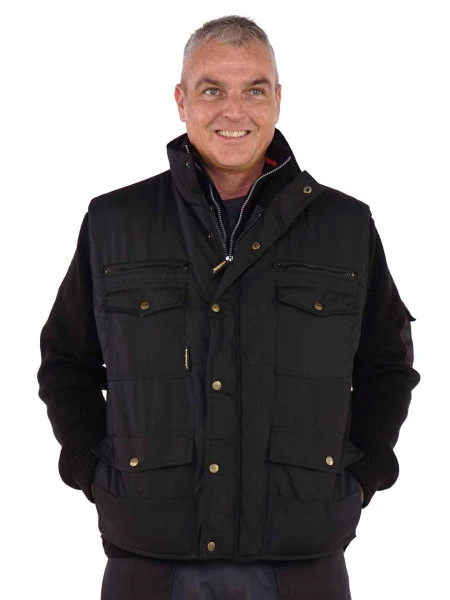 Storvik Pocket Bodywarmer Zwart - Image 4