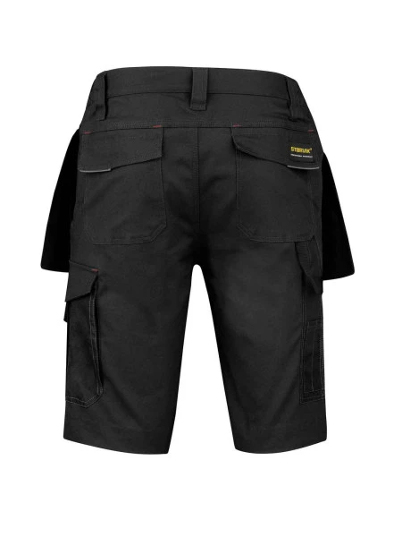 Storvik Thijs Korte Stretch Werkbroek Zwart - Image 4