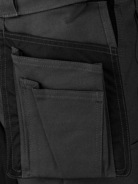 Storvik Thijs Korte Stretch Werkbroek Zwart - Image 12