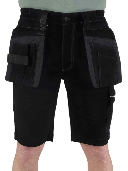 Storvik Thijs Korte Stretch Werkbroek Zwart - Image 7