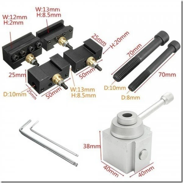 HBM Universele Snelwisselhouder Compleet - Image 3