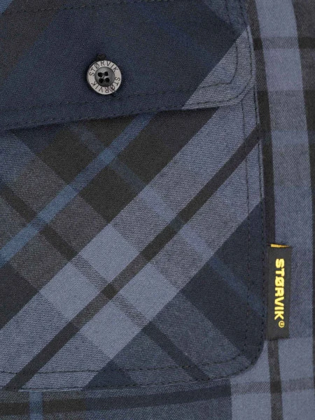 Storvik Vancouver Thermo Blouse Katoen Antraciet - Image 6