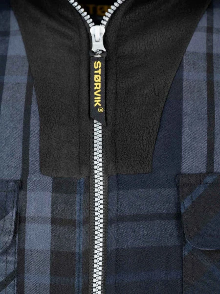 Storvik Vancouver Thermo Blouse Katoen Antraciet - Image 8